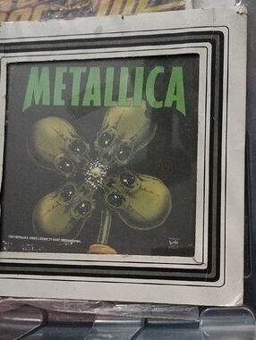 vintage Metallica "No Leaf Clover" poster featuring artwork by Pushead Carnival